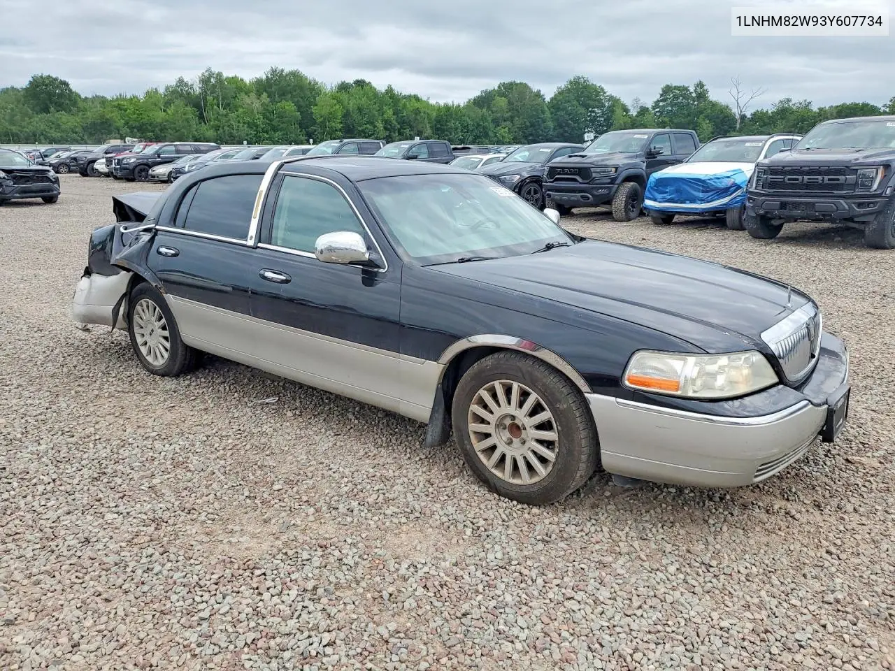 2003 Lincoln Town Car Signature VIN: 1LNHM82W93Y607734 Lot: 59721886
