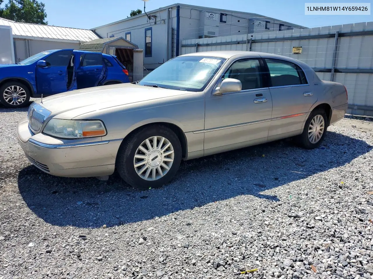 2004 Lincoln Town Car VIN: 1LNHM81W14Y659426 Lot: 53720616
