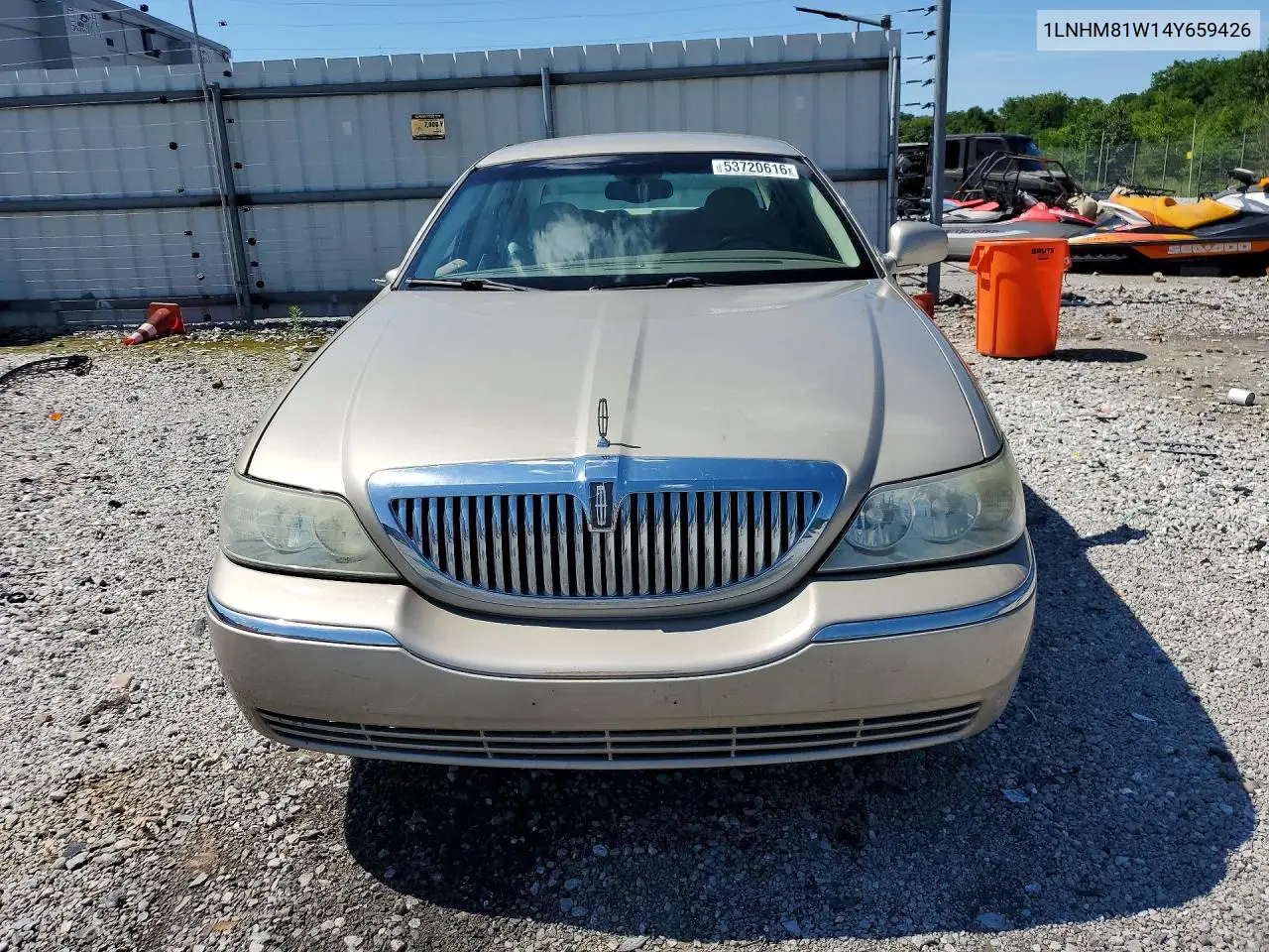 2004 Lincoln Town Car VIN: 1LNHM81W14Y659426 Lot: 53720616