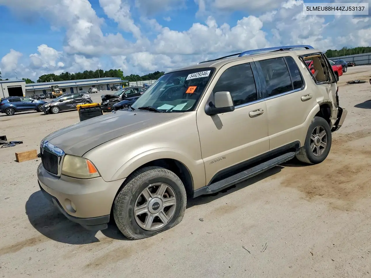 2004 Lincoln Aviator VIN: 5LMEU88H44ZJ53137 Lot: 54429346