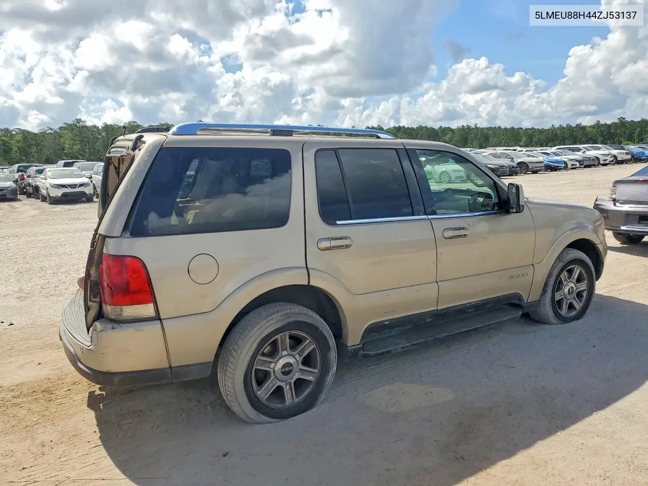 2004 Lincoln Aviator VIN: 5LMEU88H44ZJ53137 Lot: 54429346