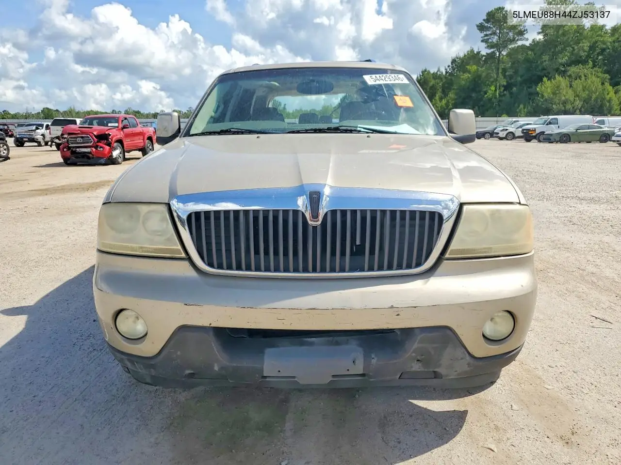 2004 Lincoln Aviator VIN: 5LMEU88H44ZJ53137 Lot: 54429346