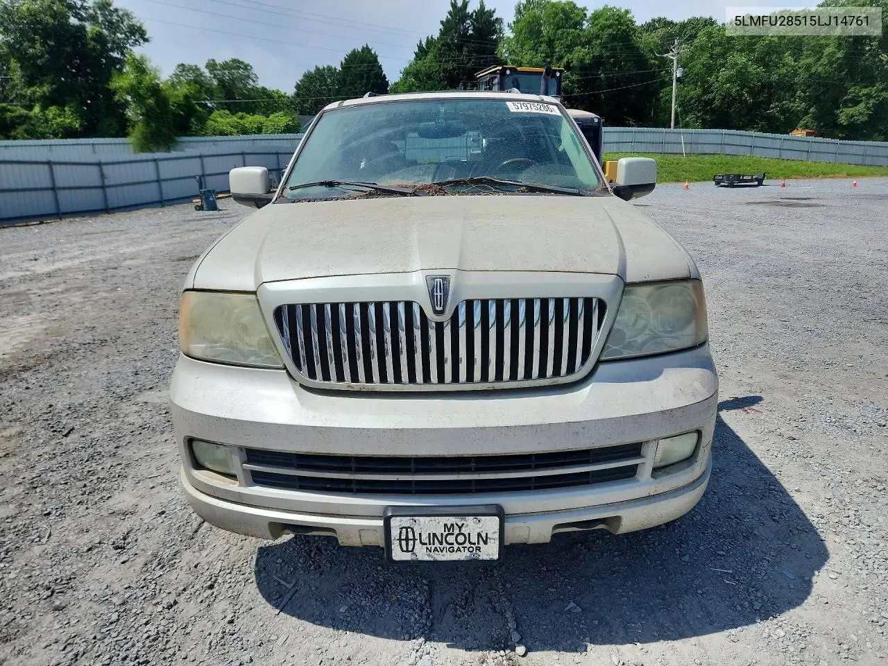 2005 Lincoln Navigator VIN: 5LMFU28515LJ14761 Lot: 57975286