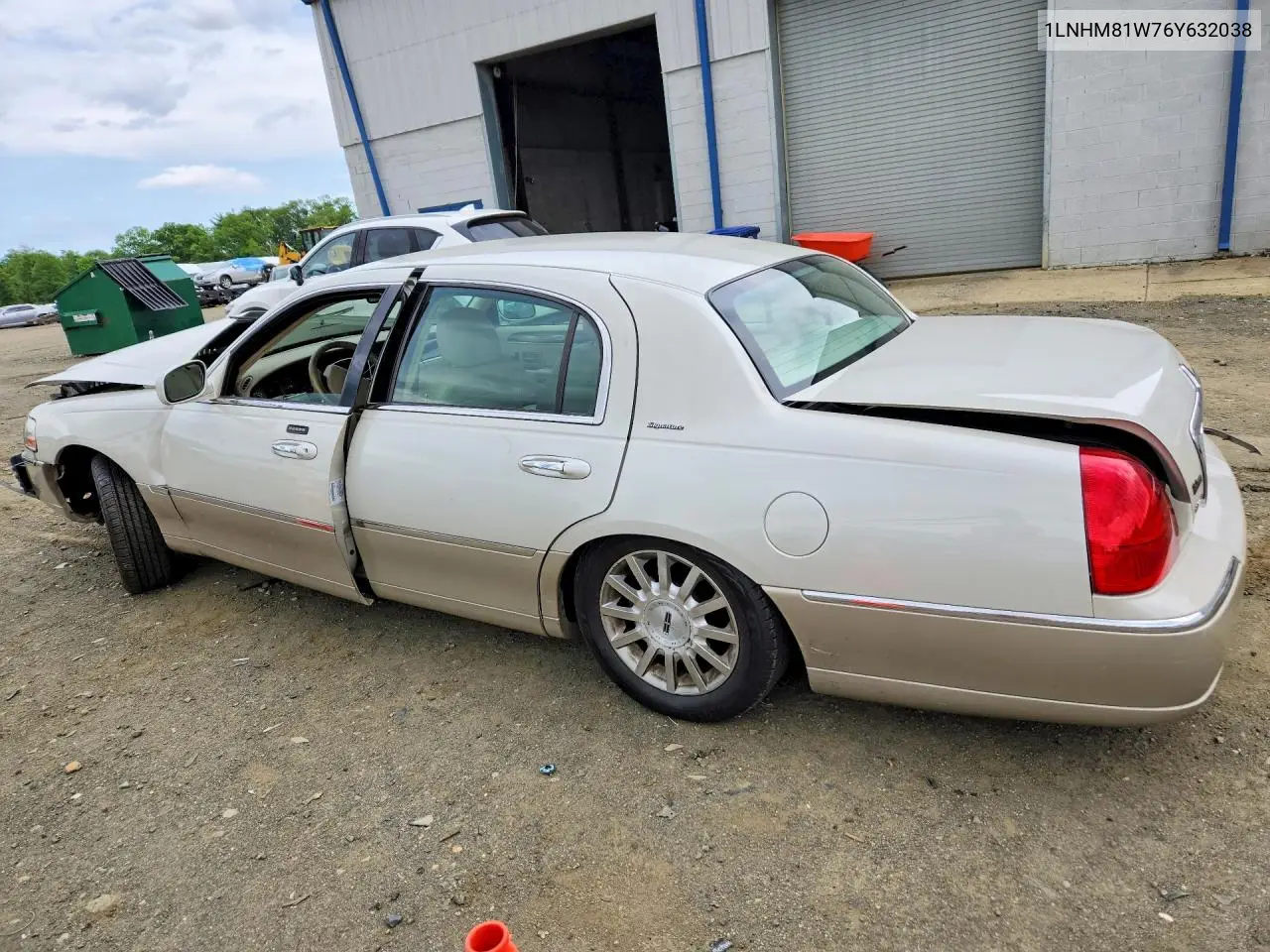 2006 Lincoln Town Car Signature VIN: 1LNHM81W76Y632038 Lot: 53300536