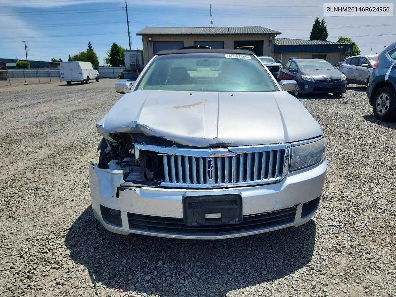 2006 Lincoln Zephyr VIN: 3LNHM26146R624956 Lot: 55507856
