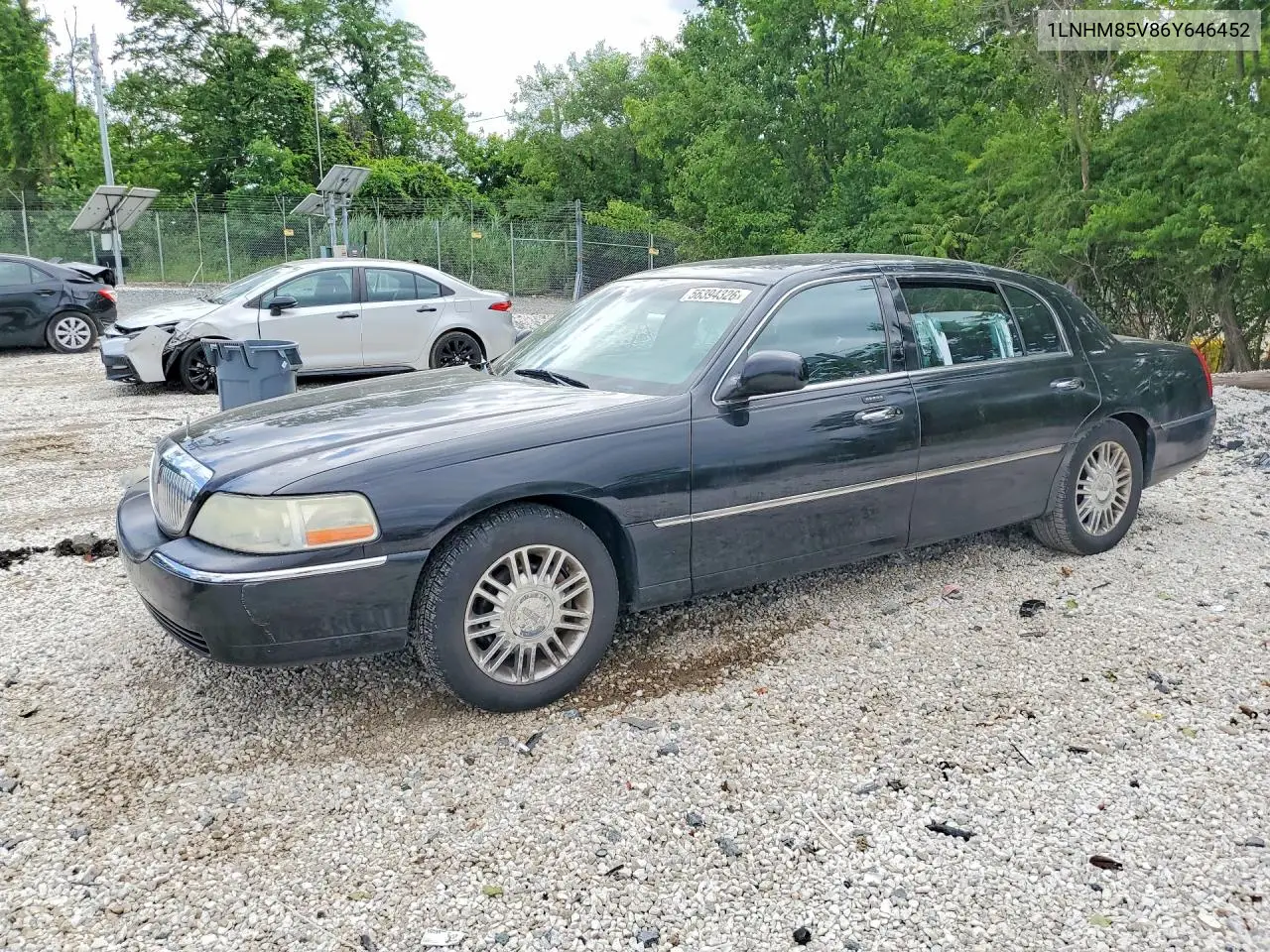 2006 Lincoln Town Car Signature Long Wheelbase VIN: 1LNHM85V86Y646452 Lot: 56394326