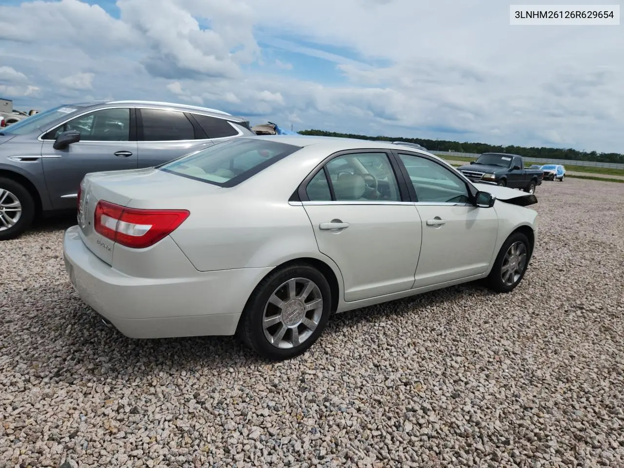 2006 Lincoln Zephyr VIN: 3LNHM26126R629654 Lot: 58228266