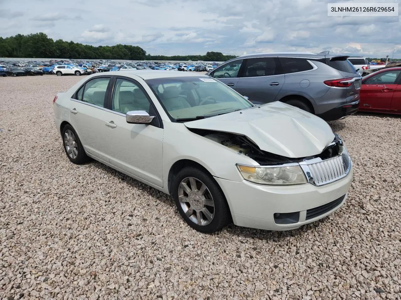 2006 Lincoln Zephyr VIN: 3LNHM26126R629654 Lot: 58228266