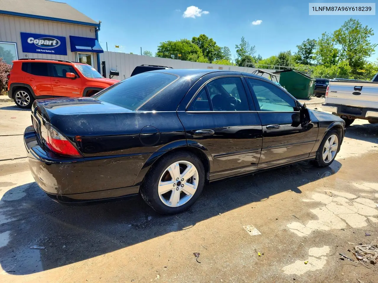 2006 Lincoln Ls VIN: 1LNFM87A96Y618239 Lot: 58369106