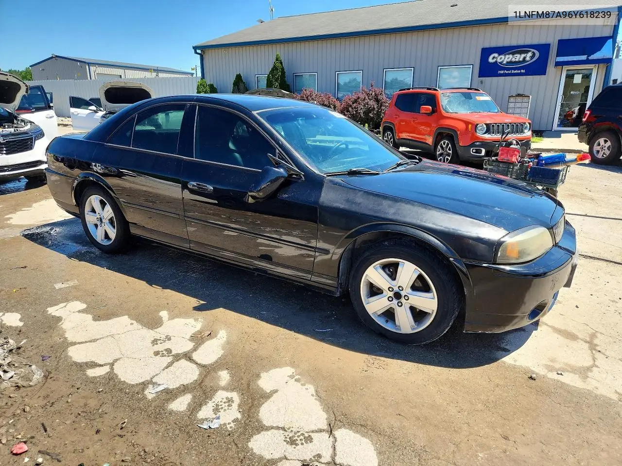 2006 Lincoln Ls VIN: 1LNFM87A96Y618239 Lot: 58369106