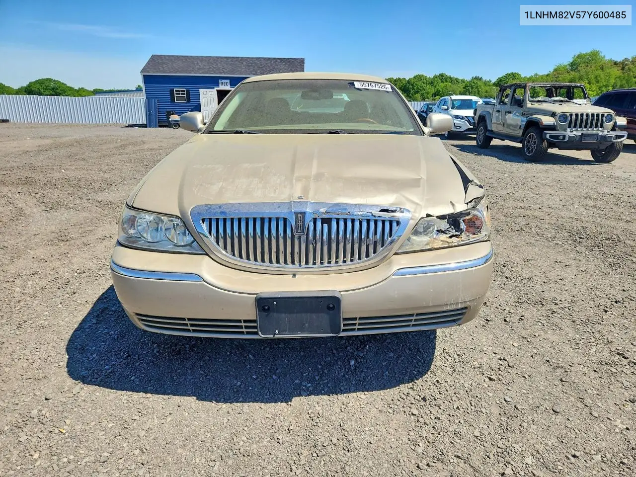 2007 Lincoln Town Car Signature Limited VIN: 1LNHM82V57Y600485 Lot: 55767526
