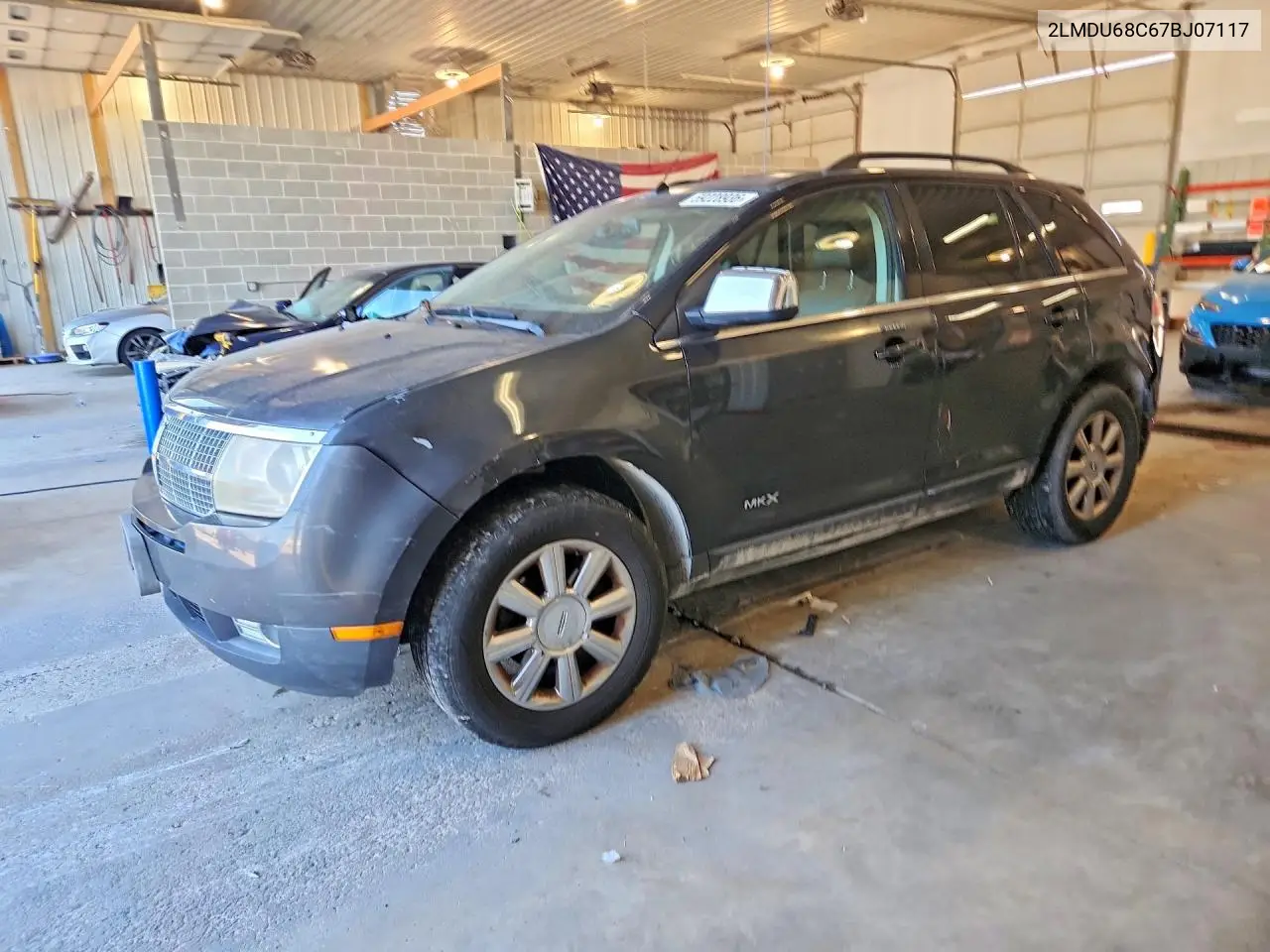 2007 Lincoln Mkx VIN: 2LMDU68C67BJ07117 Lot: 59228936
