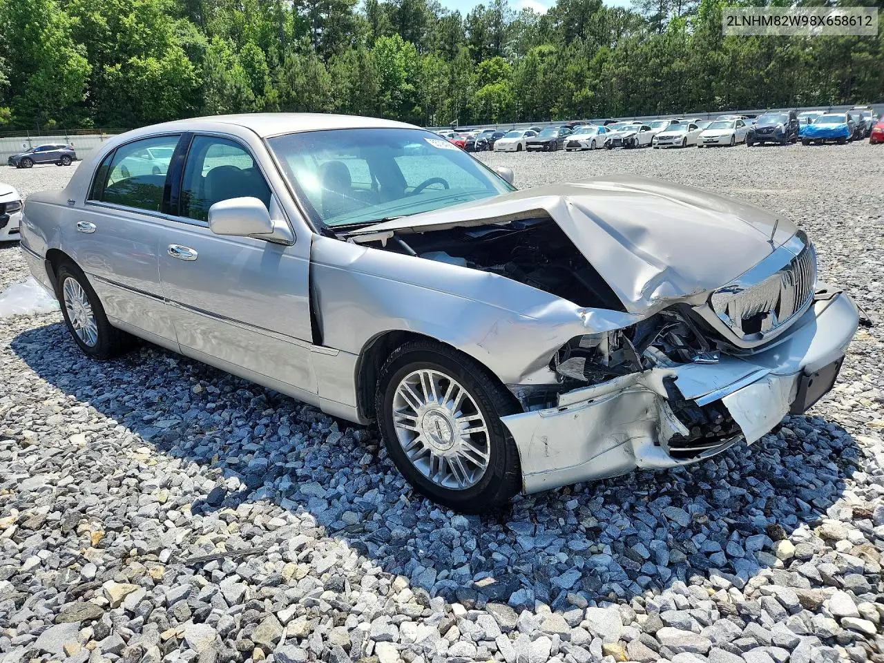2008 Lincoln Town Car Signature Limited VIN: 2LNHM82W98X658612 Lot: 55794286