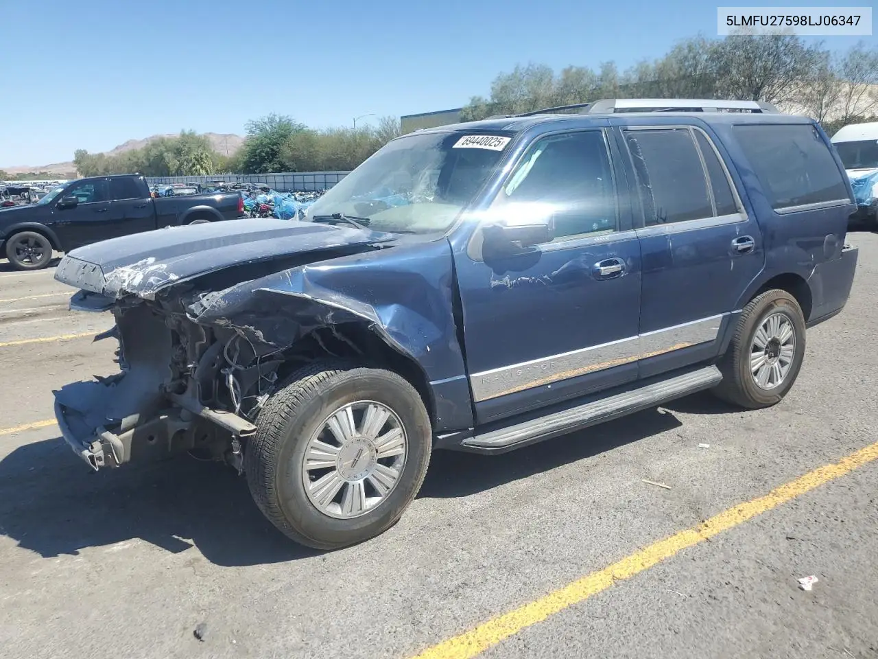 2008 Lincoln Navigator VIN: 5LMFU27598LJ06347 Lot: 69440025