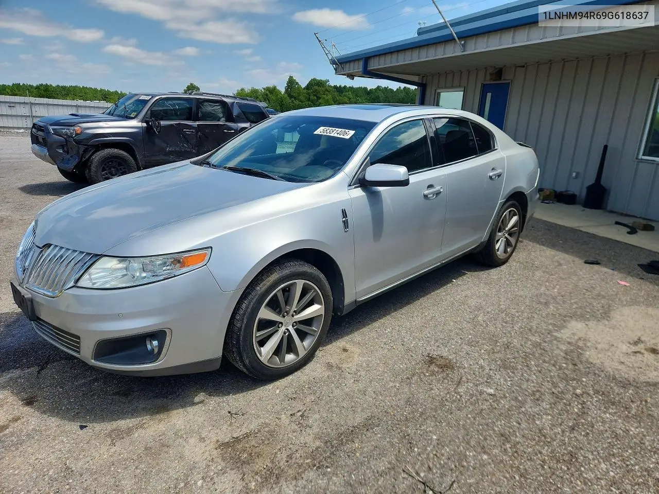 2009 Lincoln Mks VIN: 1LNHM94R69G618637 Lot: 58381406