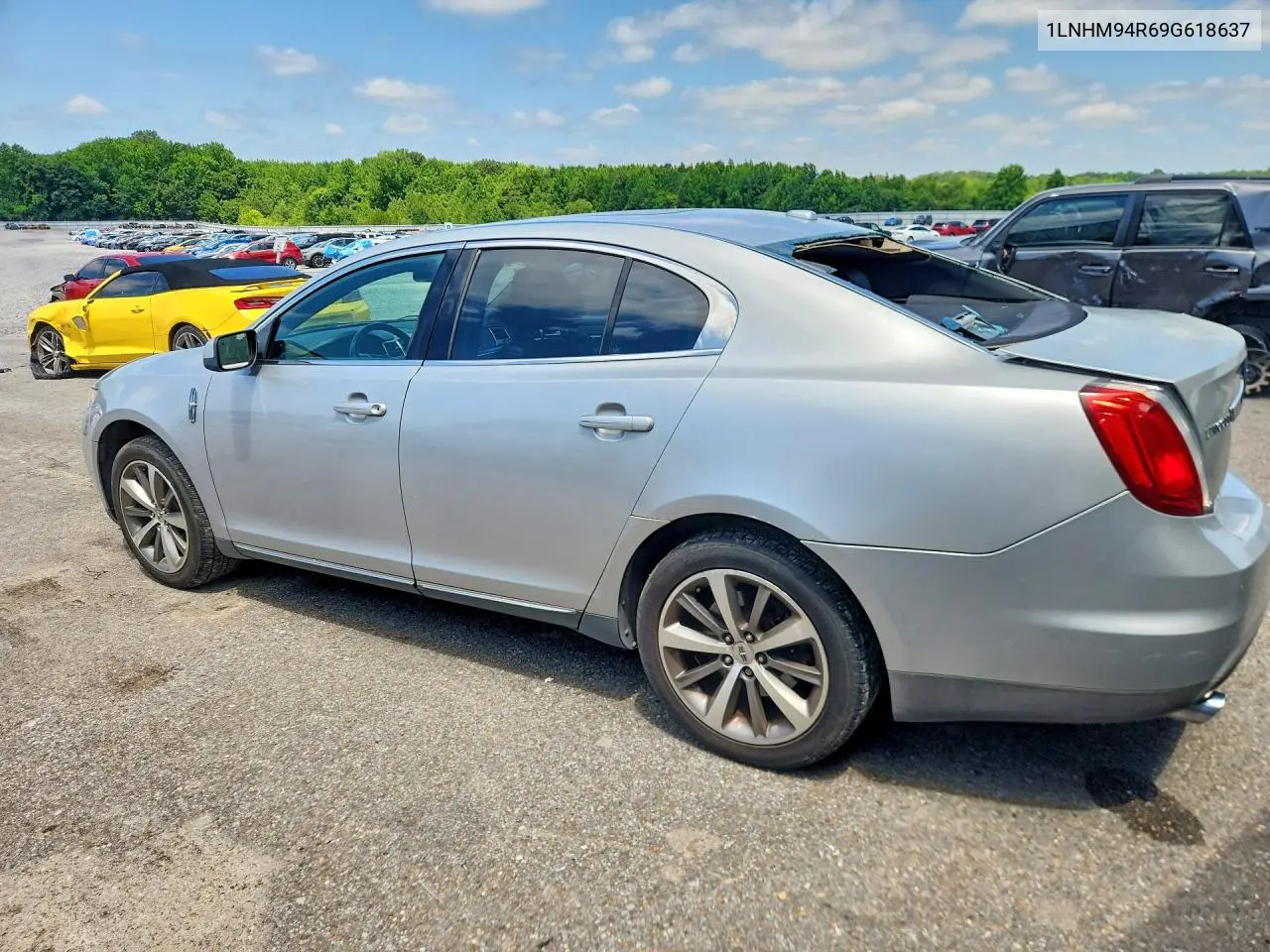 2009 Lincoln Mks VIN: 1LNHM94R69G618637 Lot: 58381406