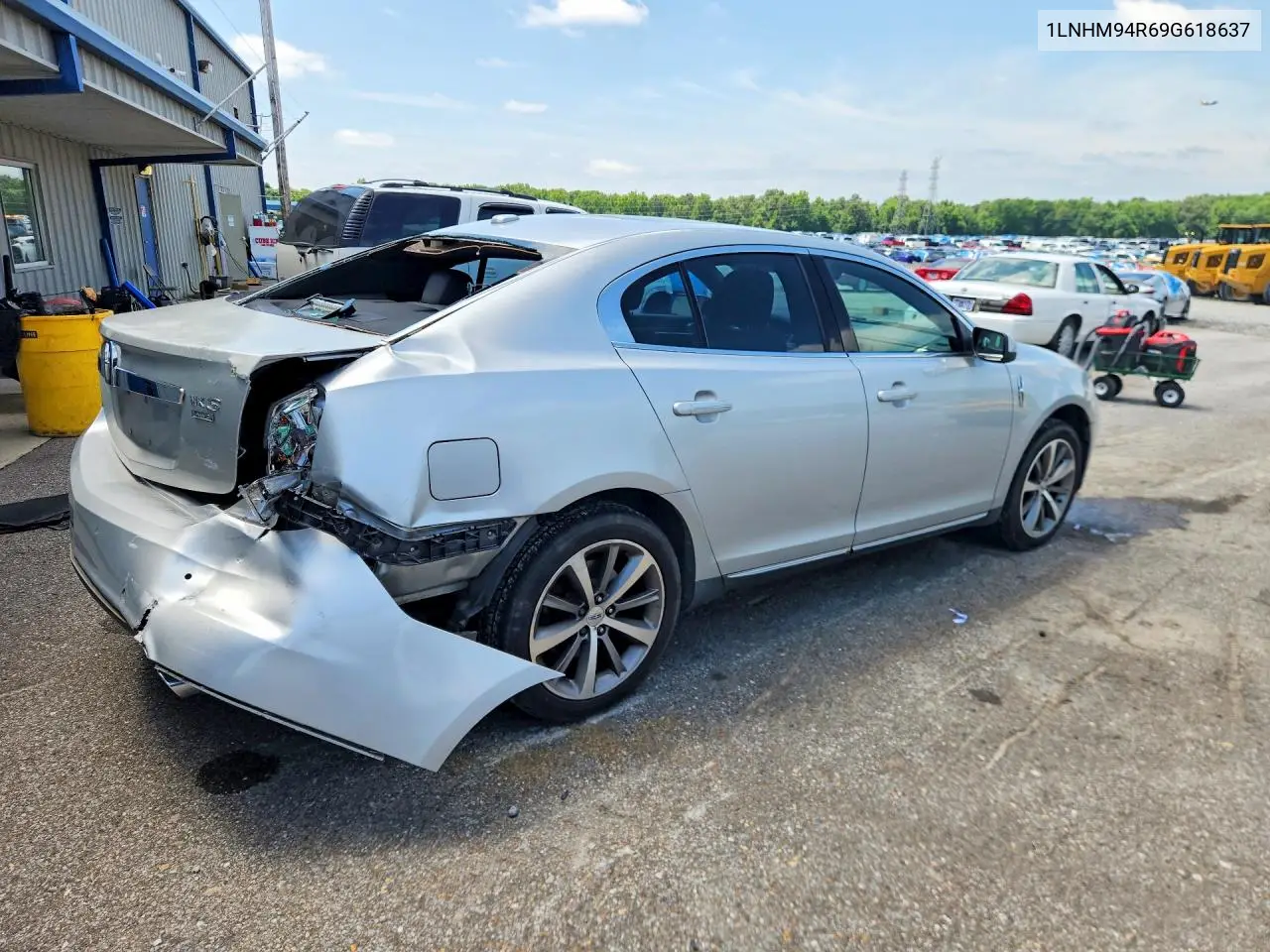 2009 Lincoln Mks VIN: 1LNHM94R69G618637 Lot: 58381406