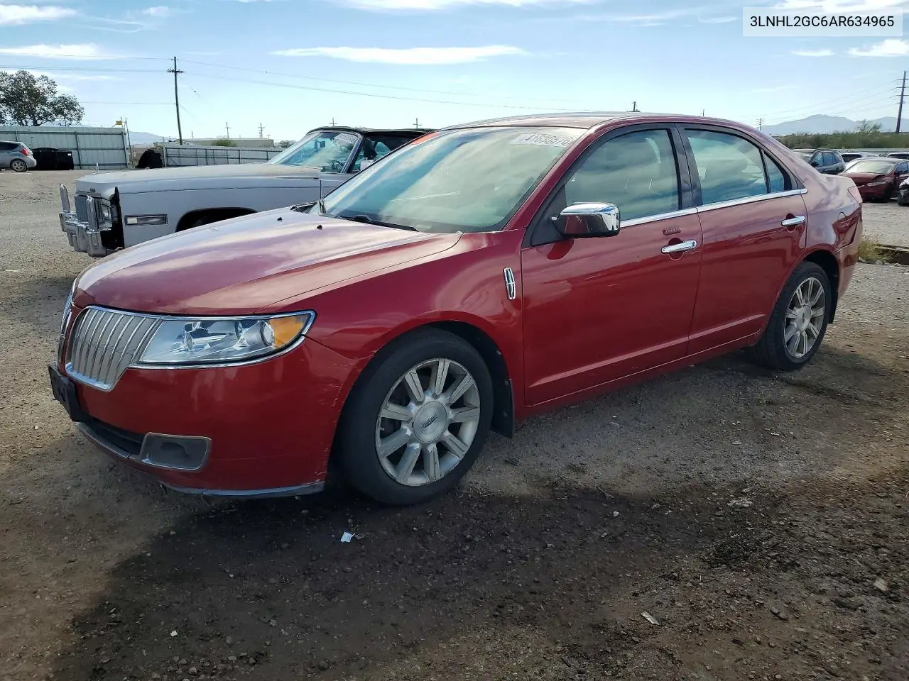 2010 Lincoln Townhouse Mkz VIN: 3LNHL2GC6AR634965 Lot: 41635576