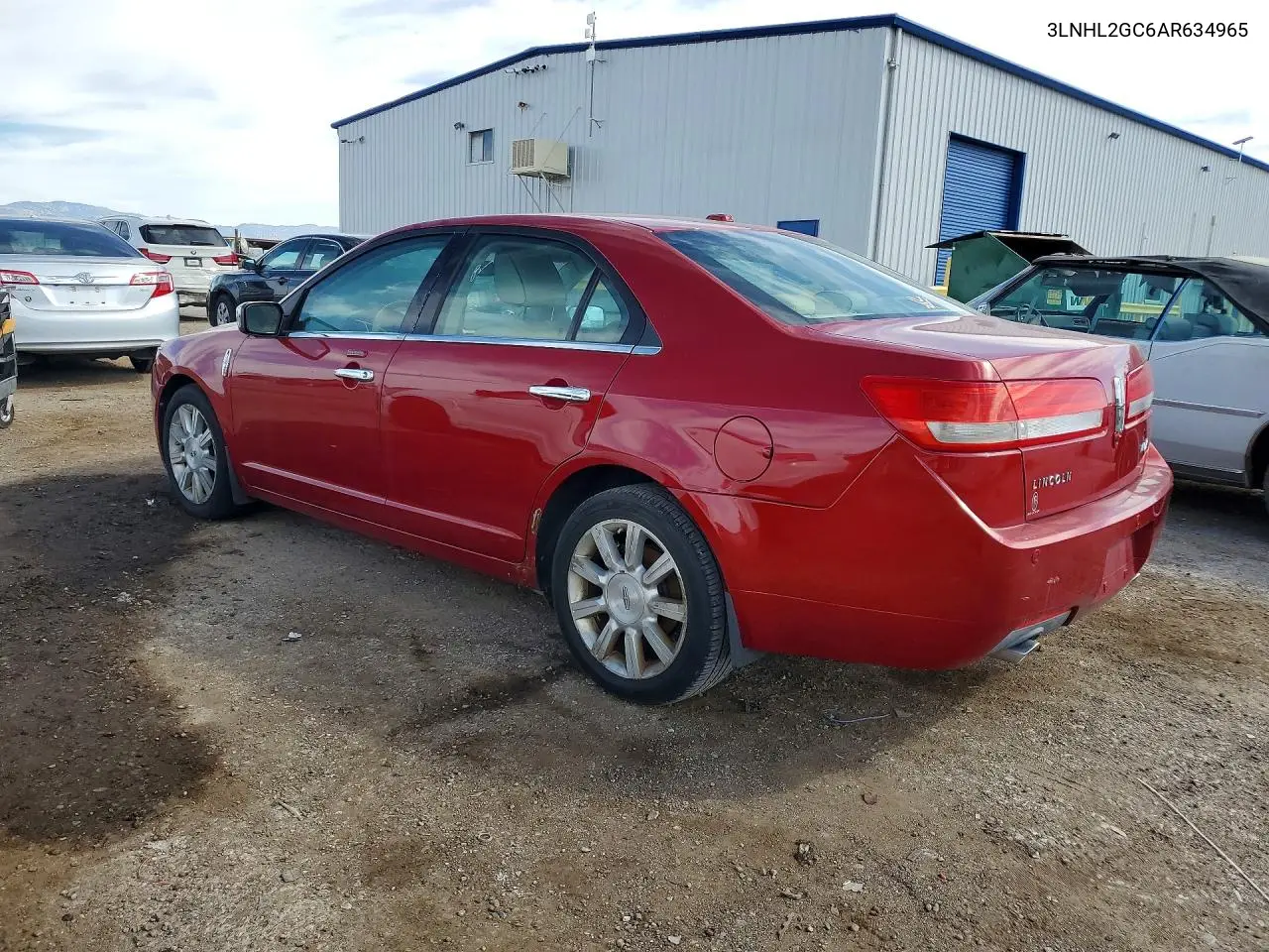 2010 Lincoln Townhouse Mkz VIN: 3LNHL2GC6AR634965 Lot: 41635576
