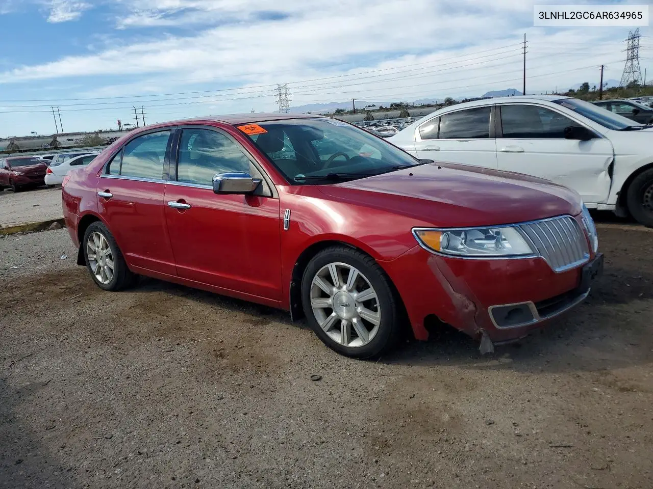 2010 Lincoln Townhouse Mkz VIN: 3LNHL2GC6AR634965 Lot: 41635576