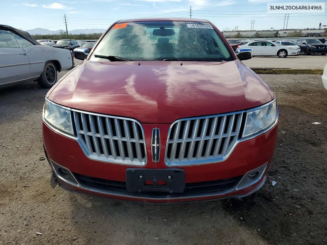 2010 Lincoln Townhouse Mkz VIN: 3LNHL2GC6AR634965 Lot: 41635576