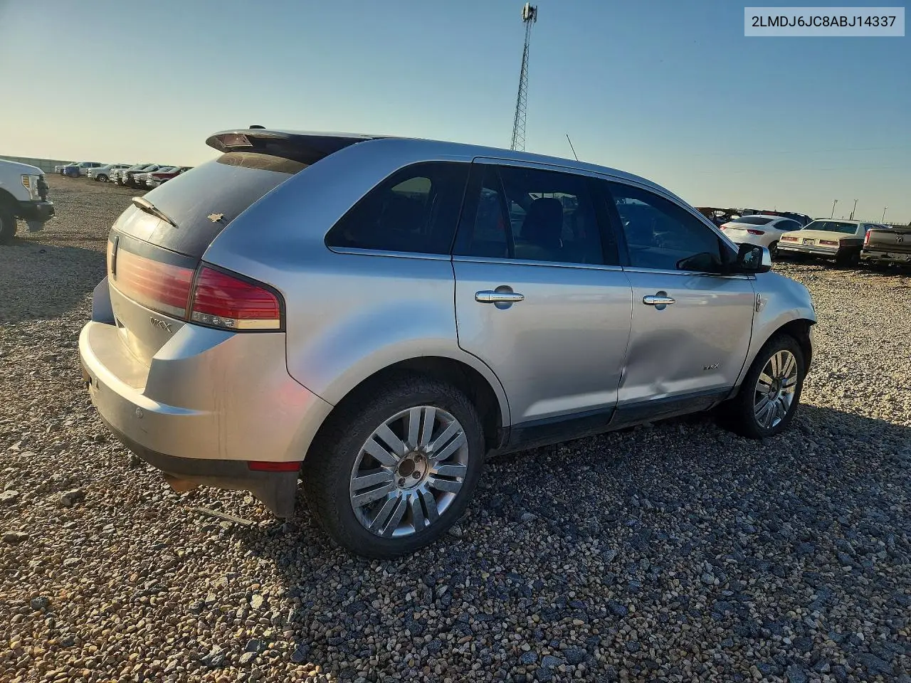 2010 Lincoln Mkx VIN: 2LMDJ6JC8ABJ14337 Lot: 59815286