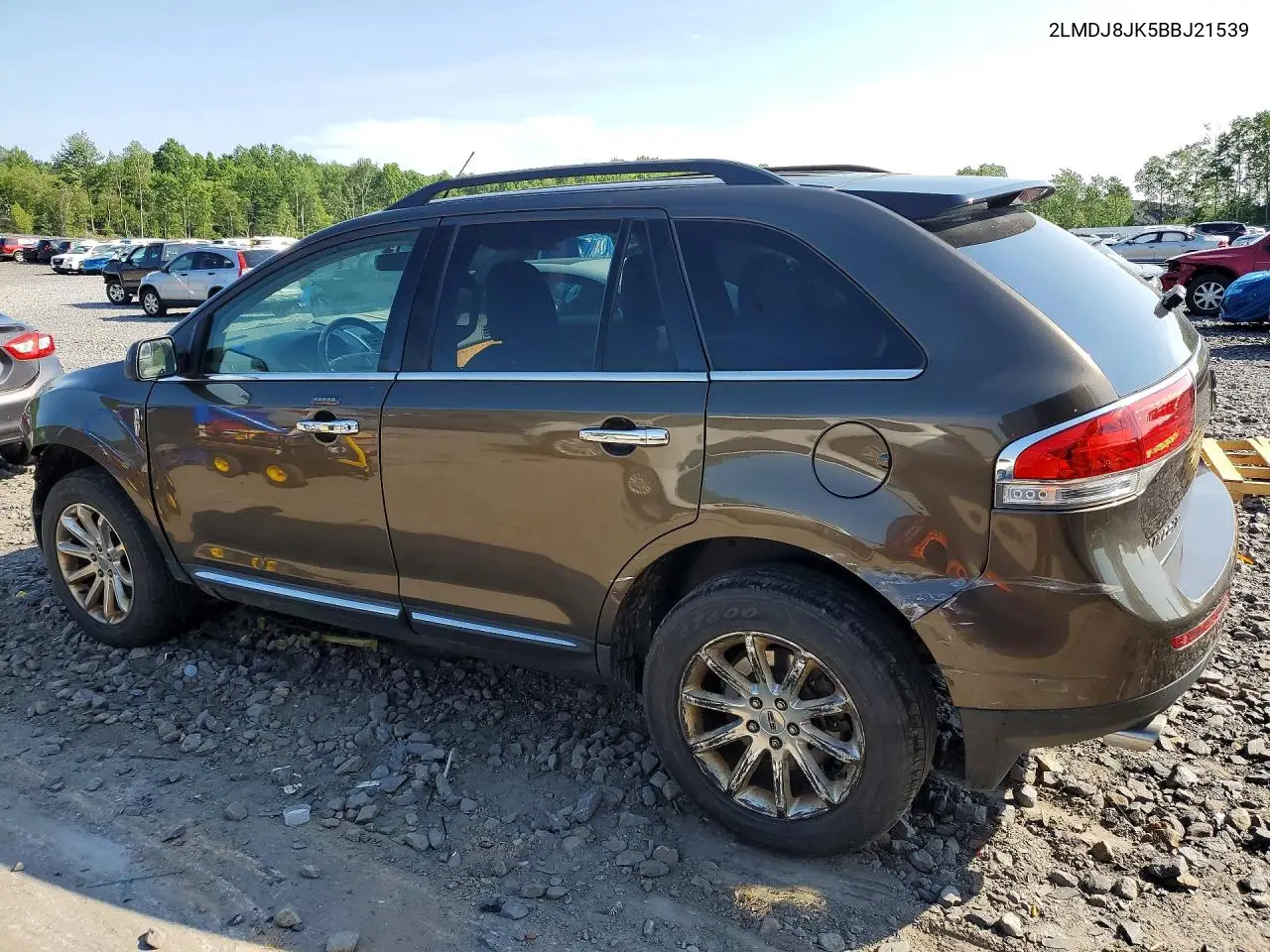 2011 Lincoln Mkx VIN: 2LMDJ8JK5BBJ21539 Lot: 56645376