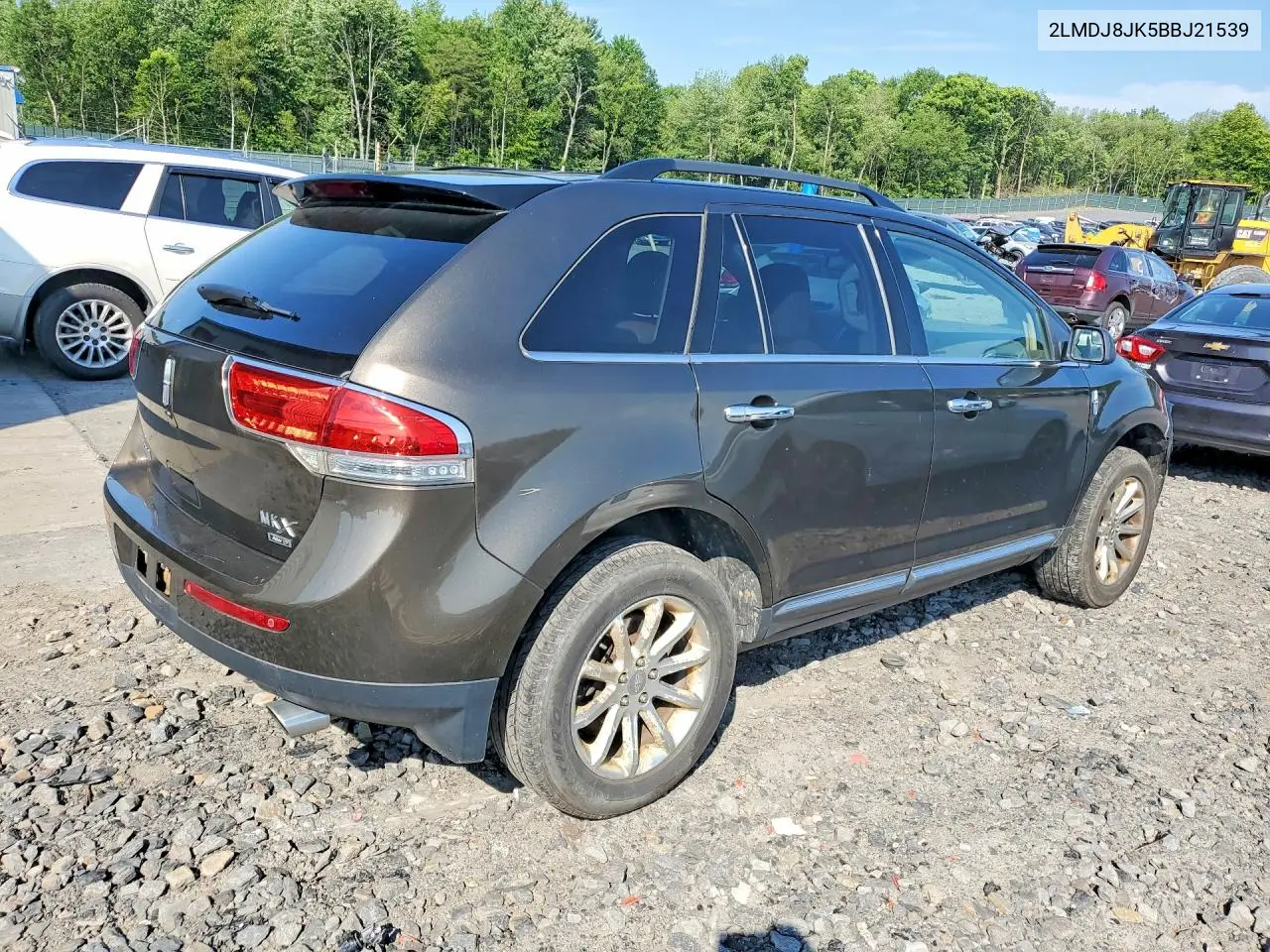 2011 Lincoln Mkx VIN: 2LMDJ8JK5BBJ21539 Lot: 56645376