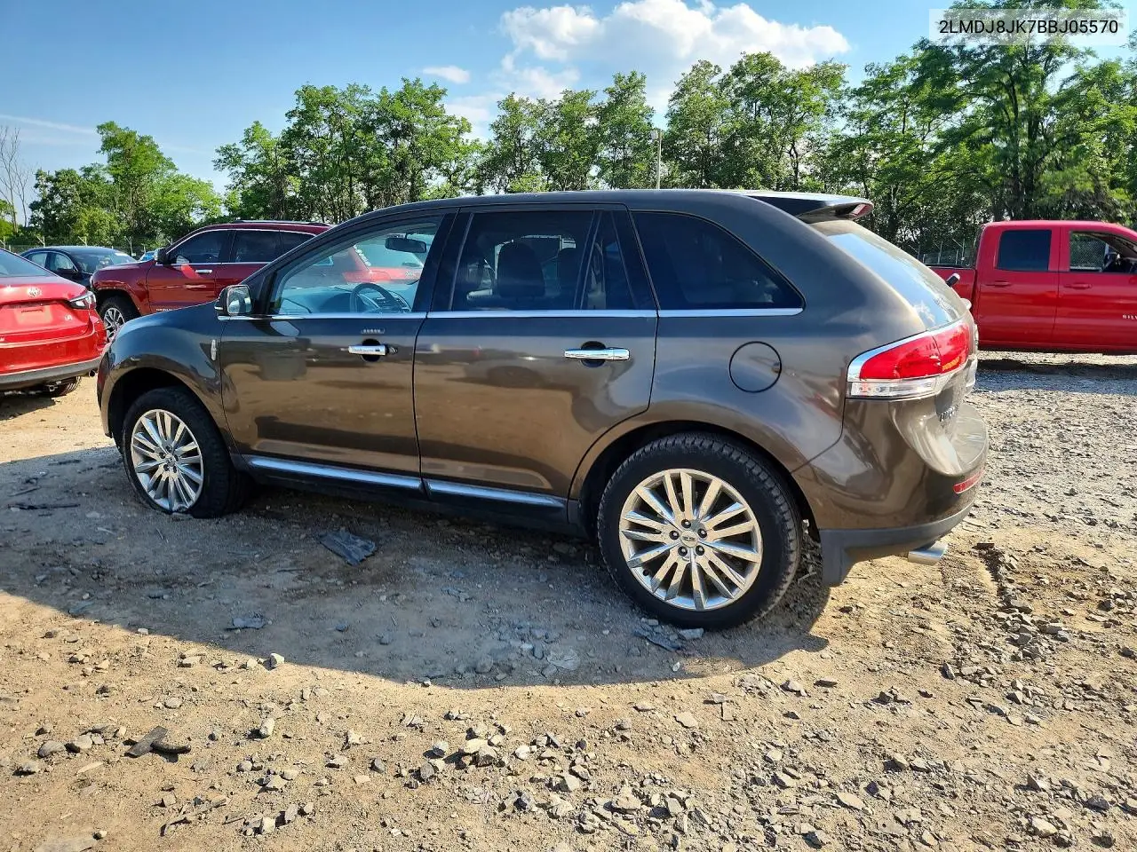 2011 Lincoln Mkx VIN: 2LMDJ8JK7BBJ05570 Lot: 58955136