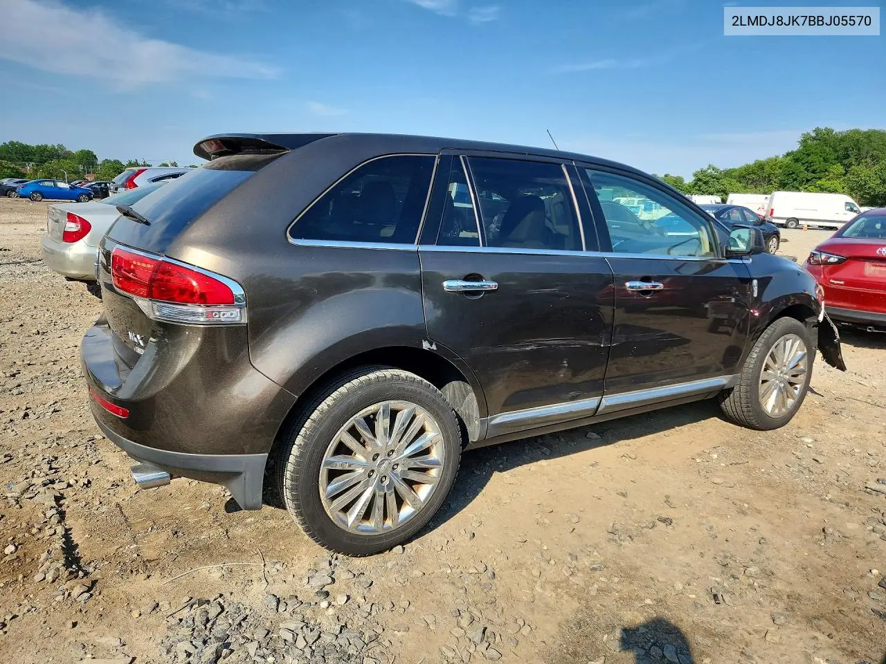 2011 Lincoln Mkx VIN: 2LMDJ8JK7BBJ05570 Lot: 58955136