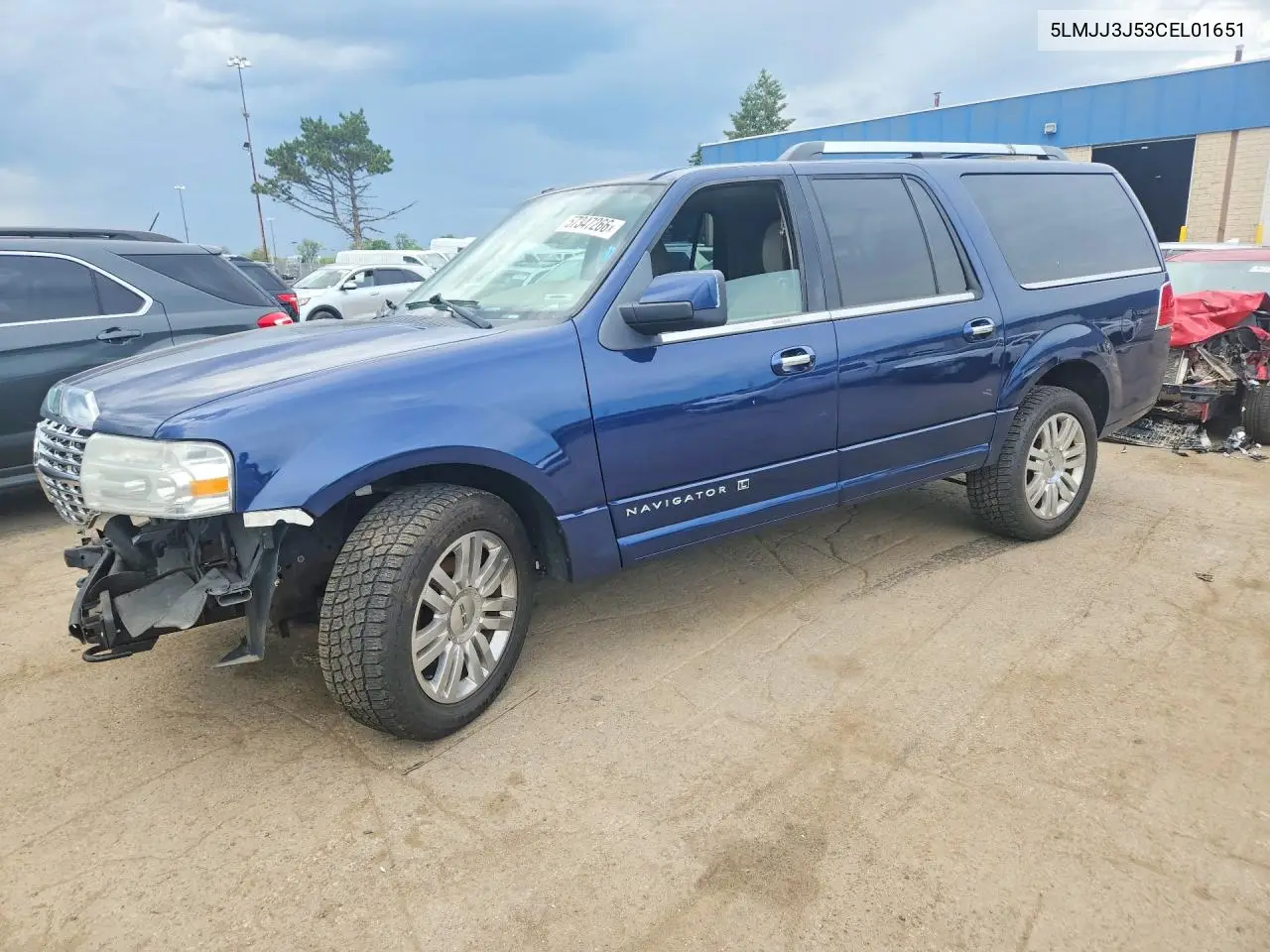 2012 Lincoln Navigator L VIN: 5LMJJ3J53CEL01651 Lot: 57347266