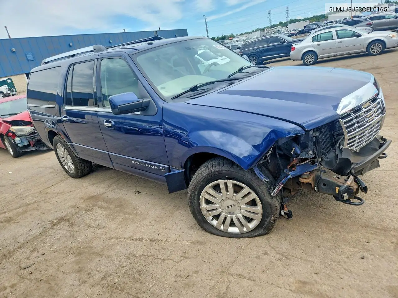 2012 Lincoln Navigator L VIN: 5LMJJ3J53CEL01651 Lot: 57347266