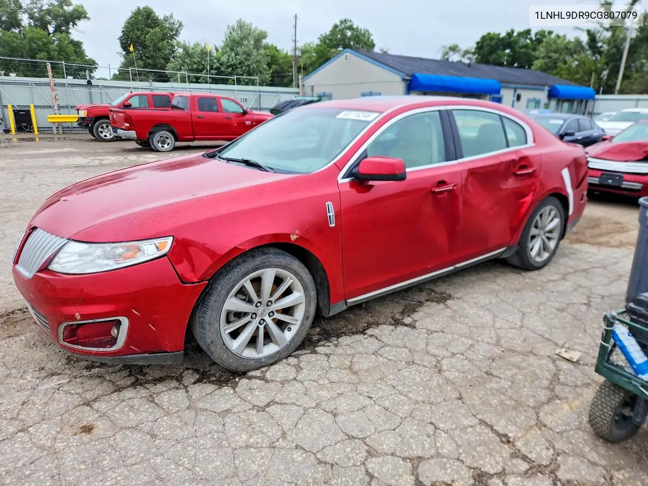 2012 Lincoln Mks VIN: 1LNHL9DR9CG807079 Lot: 58116246