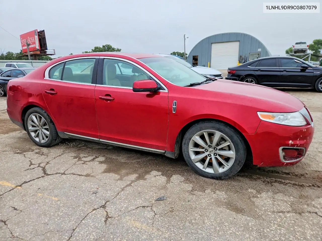 2012 Lincoln Mks VIN: 1LNHL9DR9CG807079 Lot: 58116246
