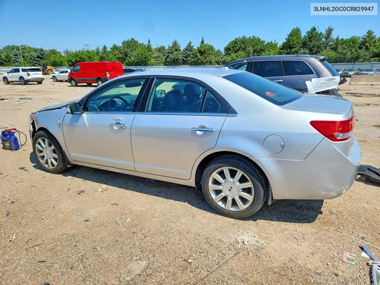 2012 Lincoln Mkz VIN: 3LNHL2GC0CR829947 Lot: 59625776