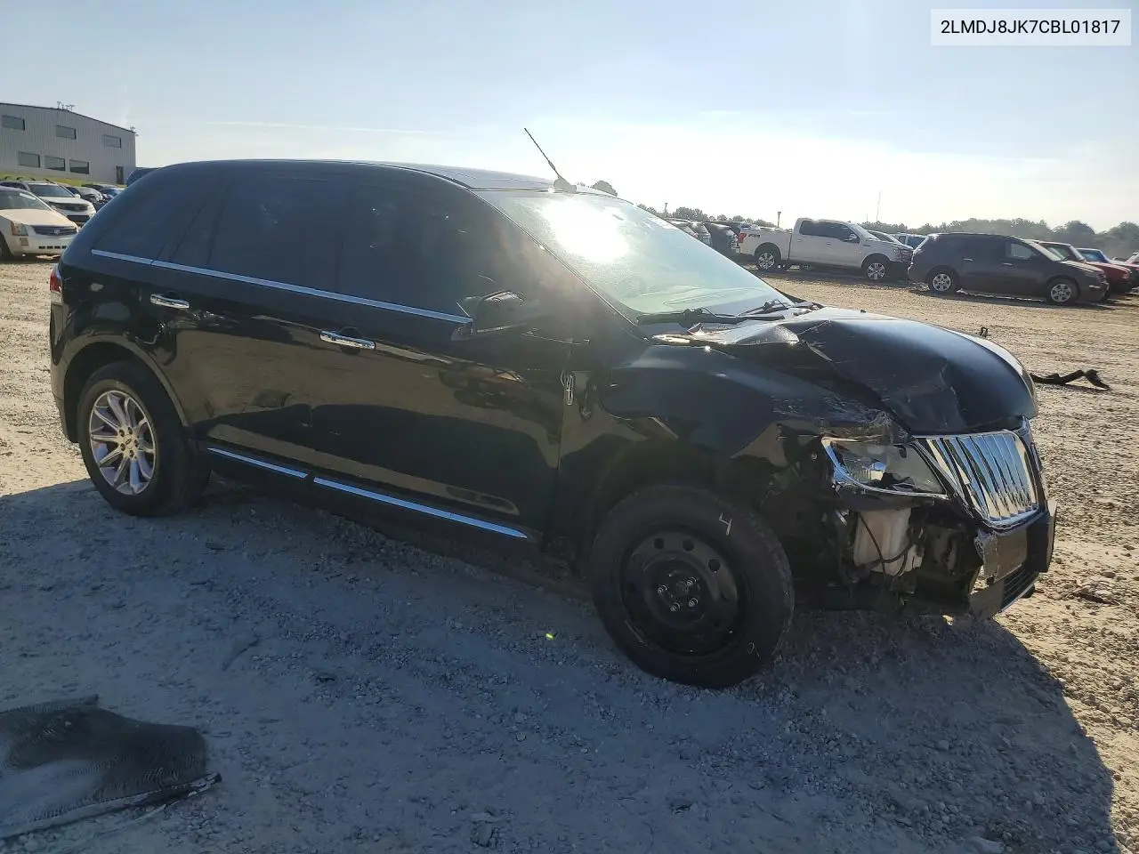 2012 Lincoln Mkx VIN: 2LMDJ8JK7CBL01817 Lot: 59874086