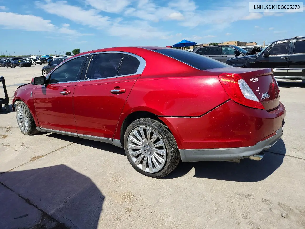 2013 Lincoln Mks VIN: 1LNHL9DK1DG605373 Lot: 55625206