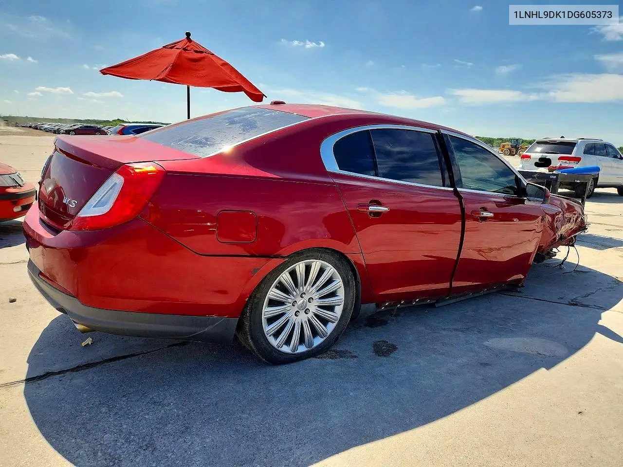 2013 Lincoln Mks VIN: 1LNHL9DK1DG605373 Lot: 55625206