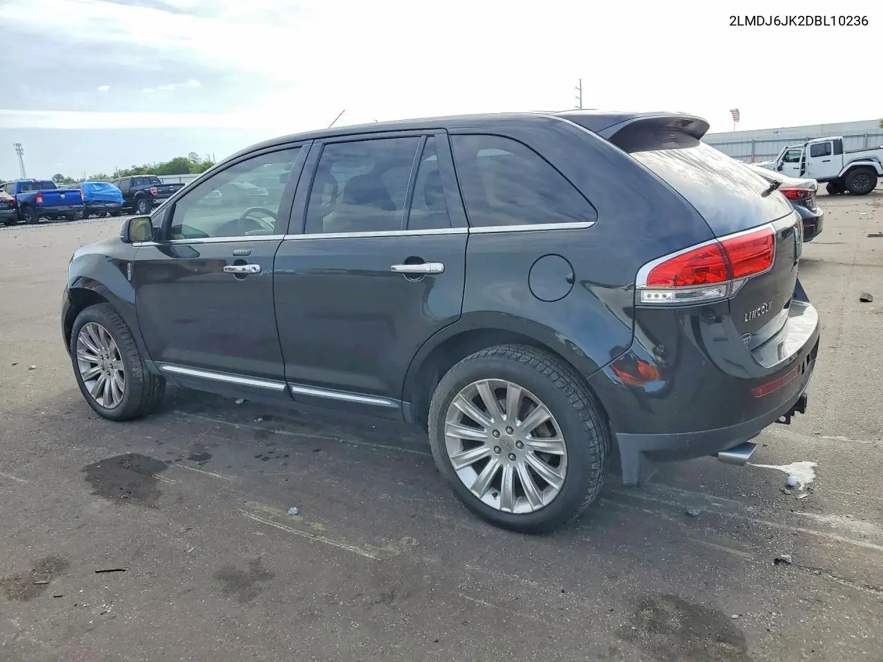 2013 Lincoln Mkx VIN: 2LMDJ6JK2DBL10236 Lot: 55831386