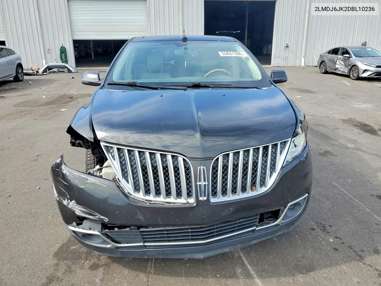 2013 Lincoln Mkx VIN: 2LMDJ6JK2DBL10236 Lot: 55831386