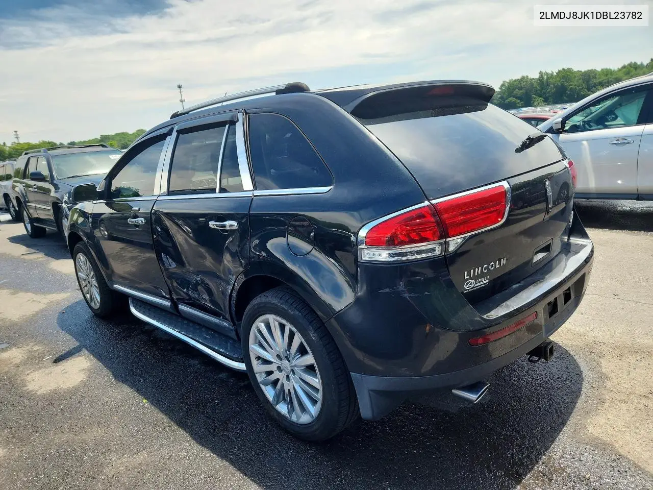 2013 Lincoln Mkx VIN: 2LMDJ8JK1DBL23782 Lot: 57893976