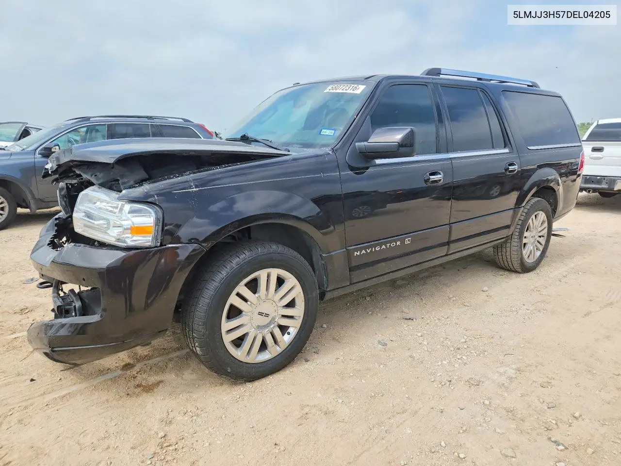 2013 Lincoln Navigator L VIN: 5LMJJ3H57DEL04205 Lot: 58072316