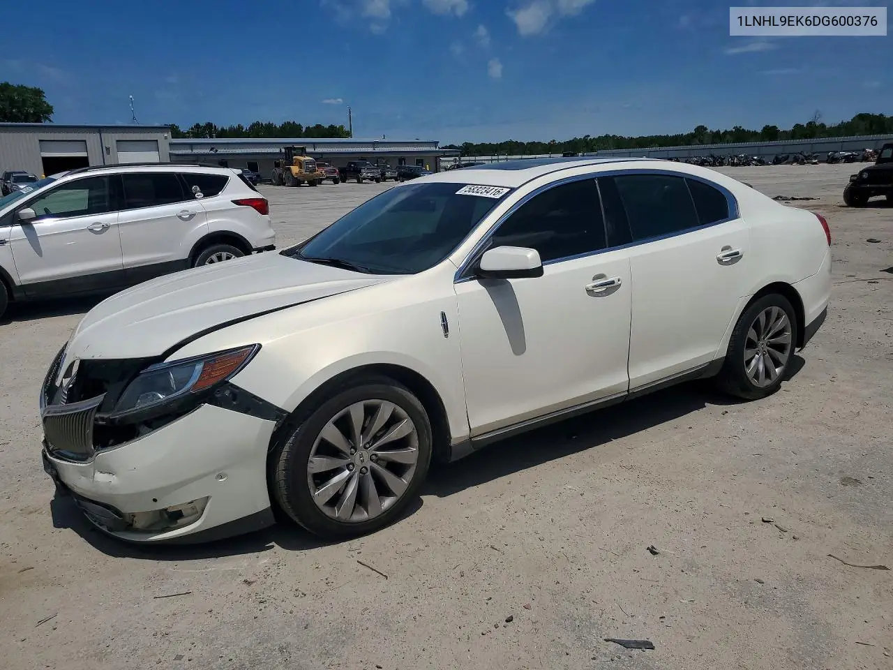 2013 Lincoln Mks VIN: 1LNHL9EK6DG600376 Lot: 58323416
