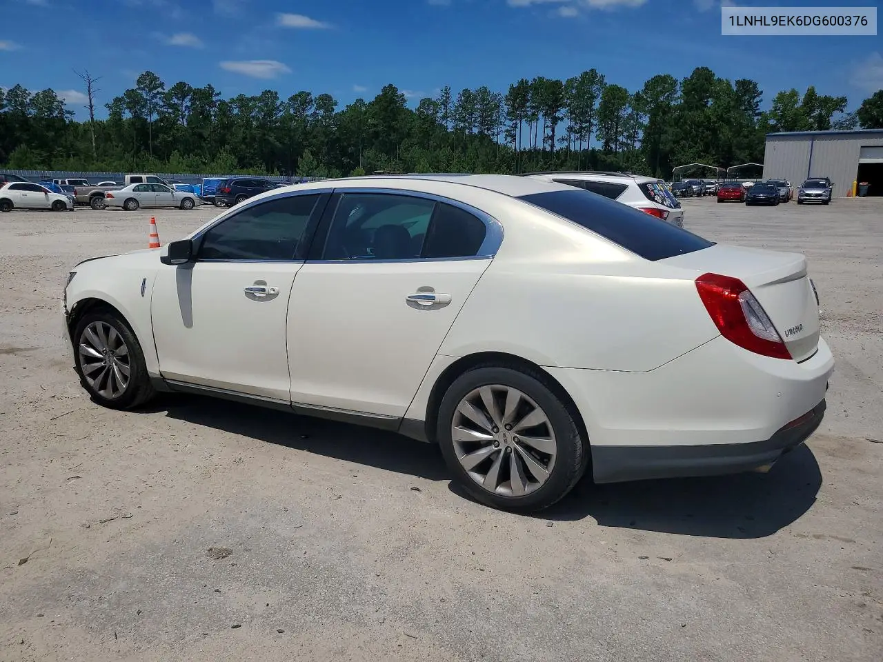 2013 Lincoln Mks VIN: 1LNHL9EK6DG600376 Lot: 58323416