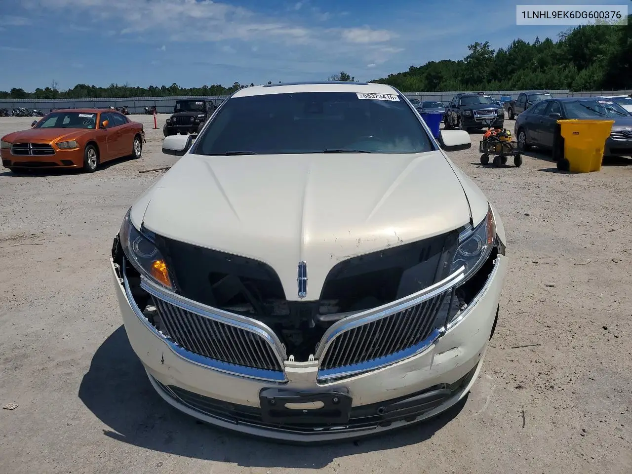 2013 Lincoln Mks VIN: 1LNHL9EK6DG600376 Lot: 58323416