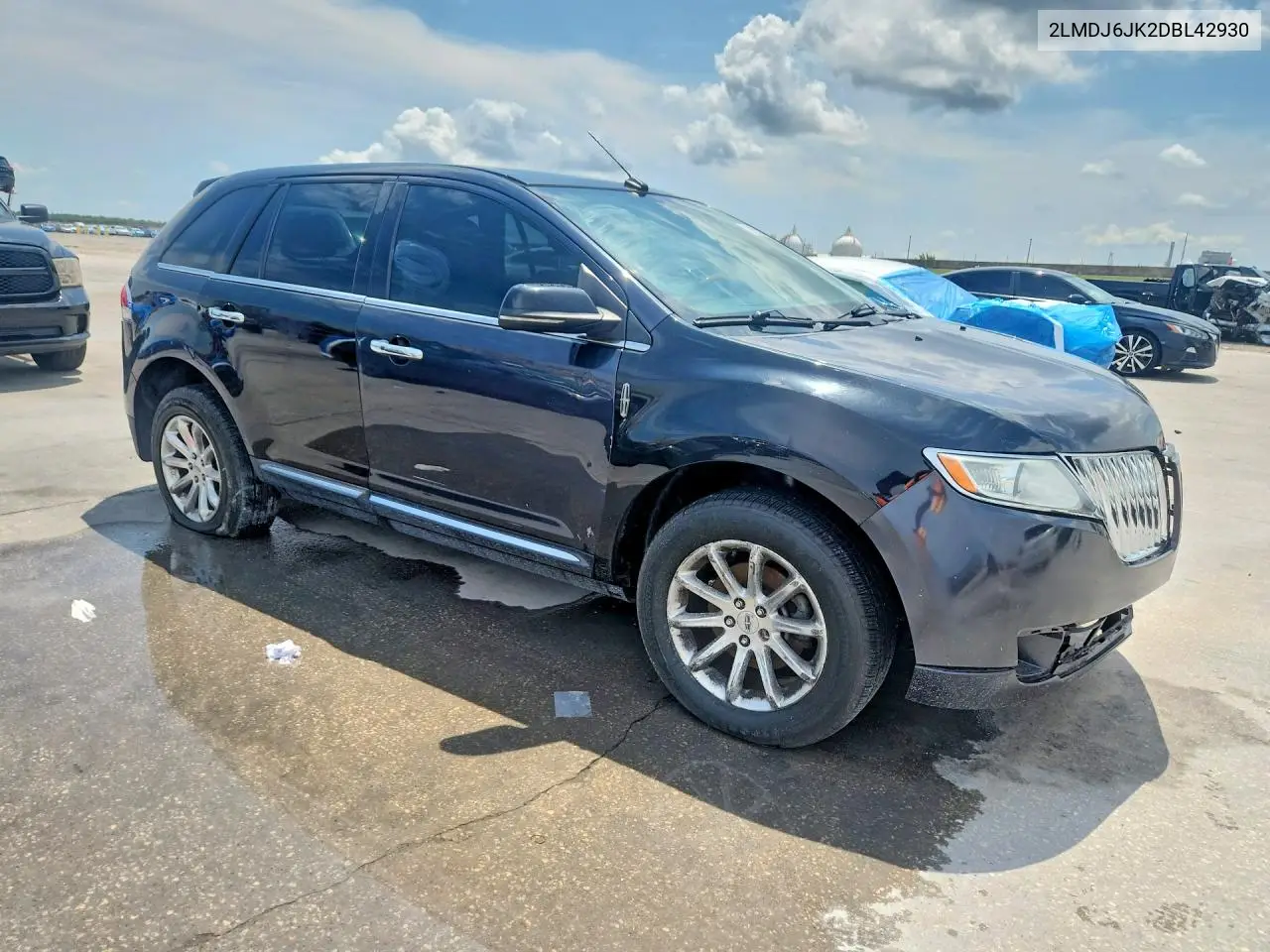 2013 Lincoln Mkx VIN: 2LMDJ6JK2DBL42930 Lot: 59222896