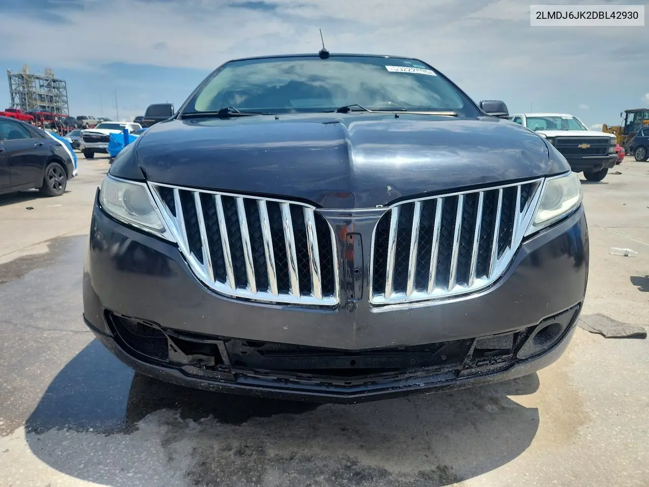 2013 Lincoln Mkx VIN: 2LMDJ6JK2DBL42930 Lot: 59222896