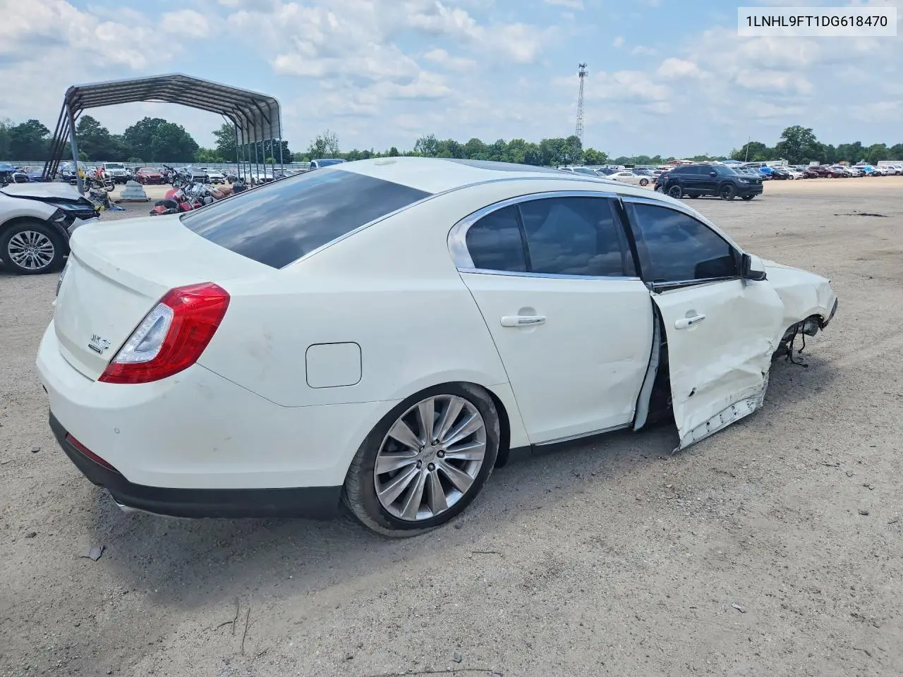2013 Lincoln Mks VIN: 1LNHL9FT1DG618470 Lot: 59308046