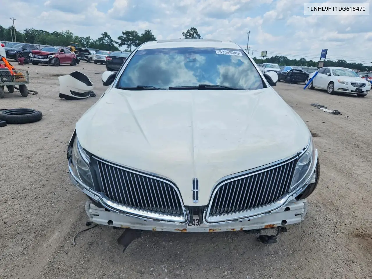 2013 Lincoln Mks VIN: 1LNHL9FT1DG618470 Lot: 59308046