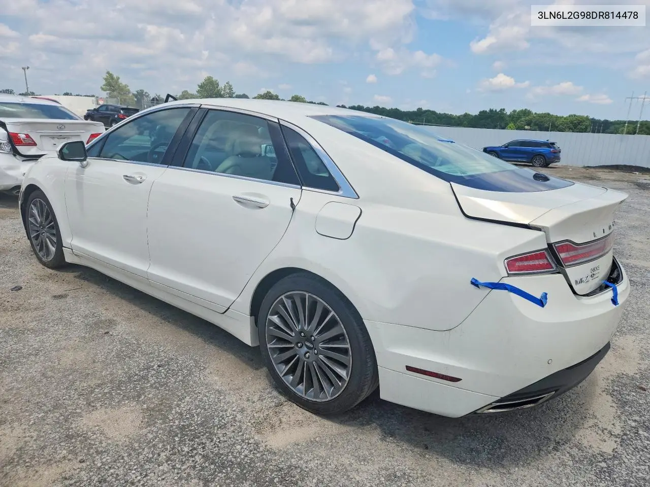 2013 Lincoln Mkz VIN: 3LN6L2G98DR814478 Lot: 59718256